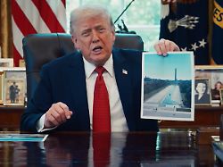 Nach Hinweis von Deutschem: Trump will "versifftes" Spiegel-Becken in Washington umgestalten